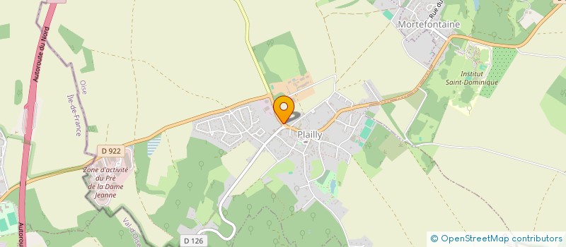 localisation de l'entreprise AGP  PLAILLY