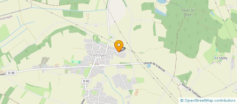 localisation de l'entreprise AGP  TRAMOYES