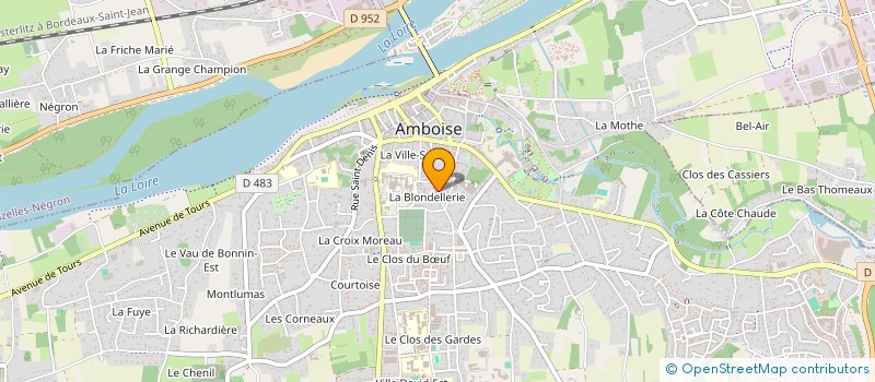 localisation de l'entreprise AGP  AMBOISE