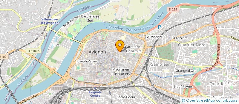 localisation de l'entreprise AGP ASSO GESTION PERSONNEL à AVIGNON