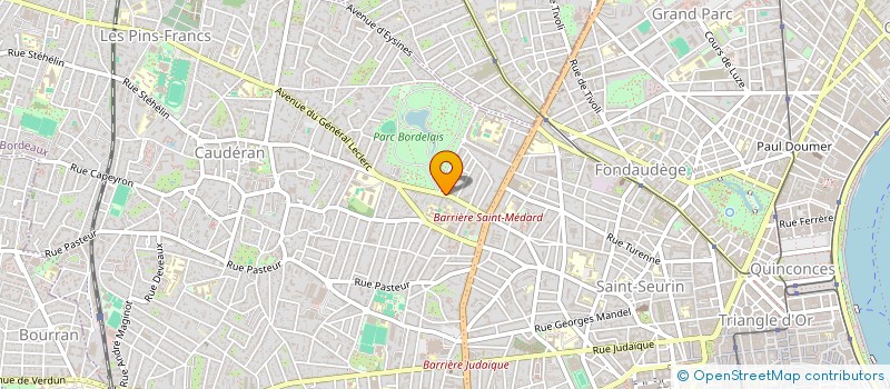 localisation de l'entreprise AGP ATELIER GAZ PROFESSIONNEL à BORDEAUX