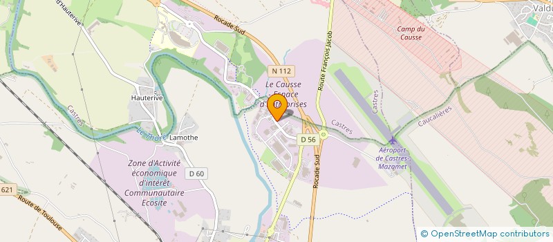 localisation de l'entreprise AGP AVEYRON  LABRUGUIERE