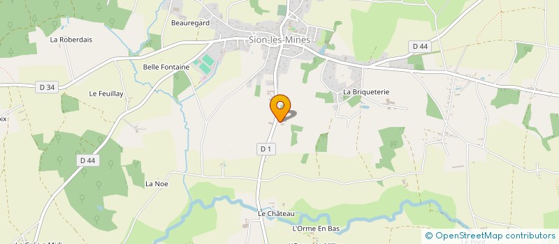 localisation de l'entreprise AGP COACHING  SION-LES-MINES