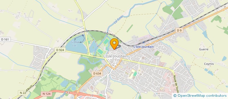 localisation de l'entreprise AGP CONSEIL  L'ISLE-JOURDAIN