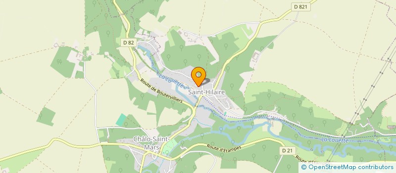 localisation de l'entreprise AGP CONSEILS  SAINT-HILAIRE