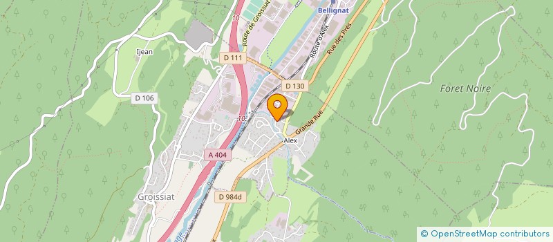 localisation de l'entreprise AGP FIL à GROISSIAT