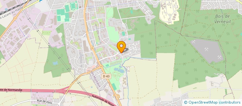 localisation de l'entreprise AGP SECURITE à LES MUREAUX