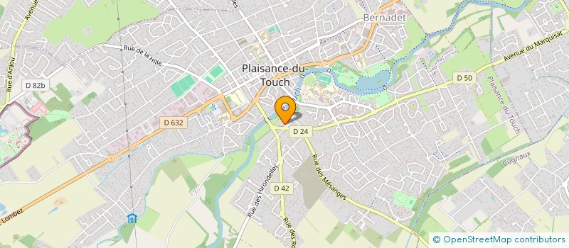 localisation de l'entreprise AGP TELECOMS  PLAISANCE-DU-TOUCH