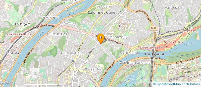 localisation de l'entreprise AGPC SARL à CALUIRE-ET-CUIRE