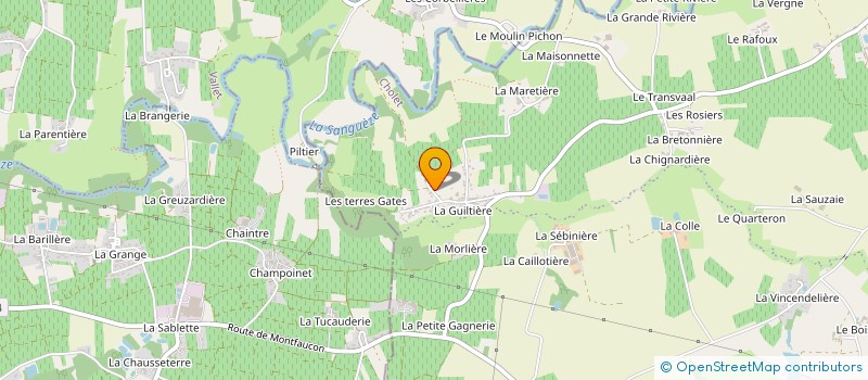 localisation de l'entreprise AGPE à SEVREMOINE