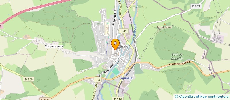 localisation de l'entreprise AGPE-FOURQUEZ  AUMALE