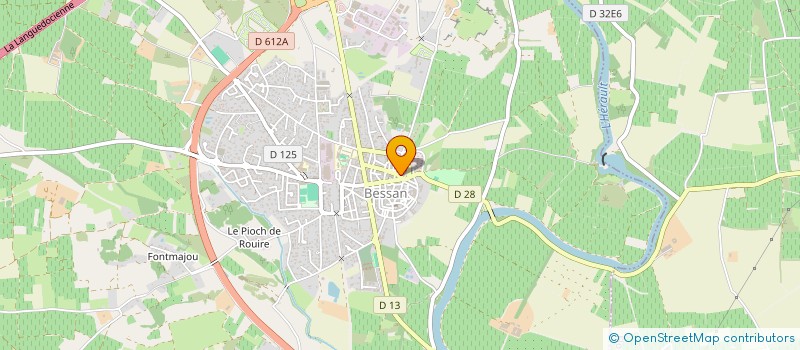 localisation de l'entreprise AGPENA  BESSAN