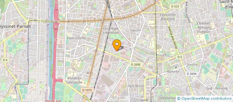 localisation de l'entreprise AGPG à GRENOBLE