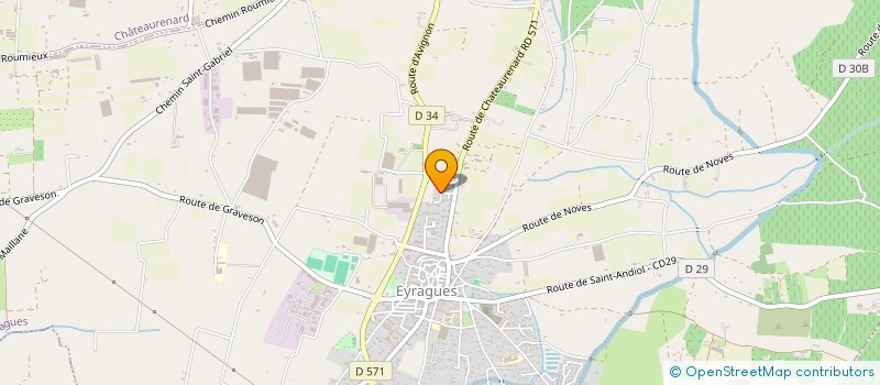 localisation de l'entreprise AGPRO  EYRAGUES