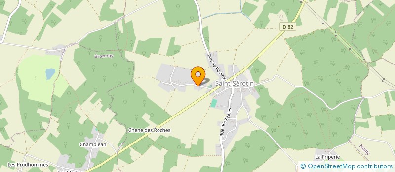 localisation de l'entreprise AGPS  SAINT-SEROTIN