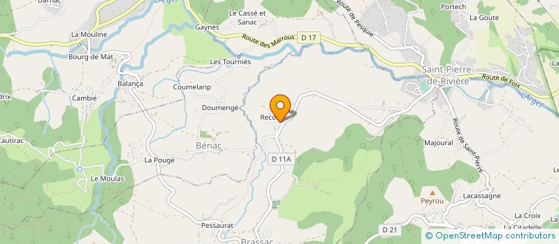 localisation de l'entreprise AGPS CONSEIL à BRASSAC