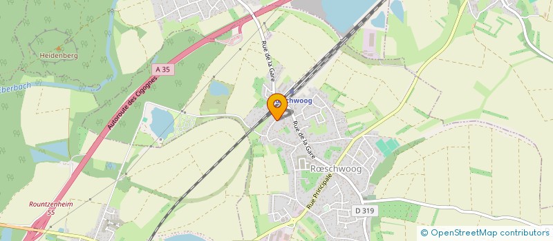 localisation de l'entreprise AGPS IMMO  RSCHWOOG