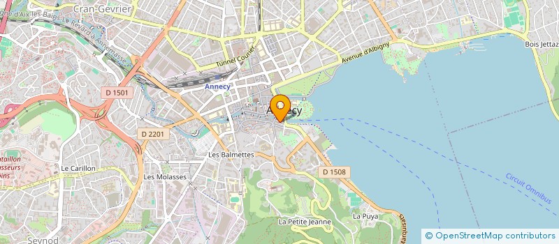 localisation de l'entreprise AGR à ANNECY