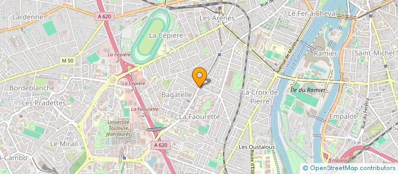 localisation de l'entreprise AGR à TOULOUSE