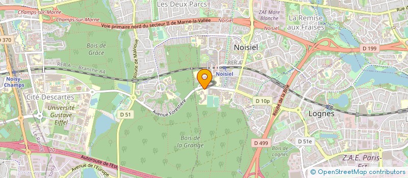 localisation de l'entreprise AGR ENFIP à NOISIEL