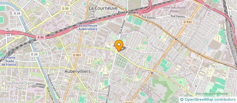 localisation de l'entreprise AGR EXOTIQUE à AUBERVILLIERS
