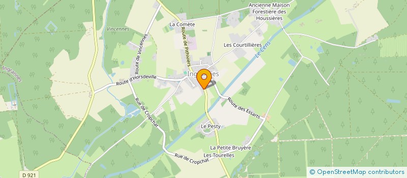 localisation de l'entreprise AGR' HYGIENE SERVICES à INGRANNES