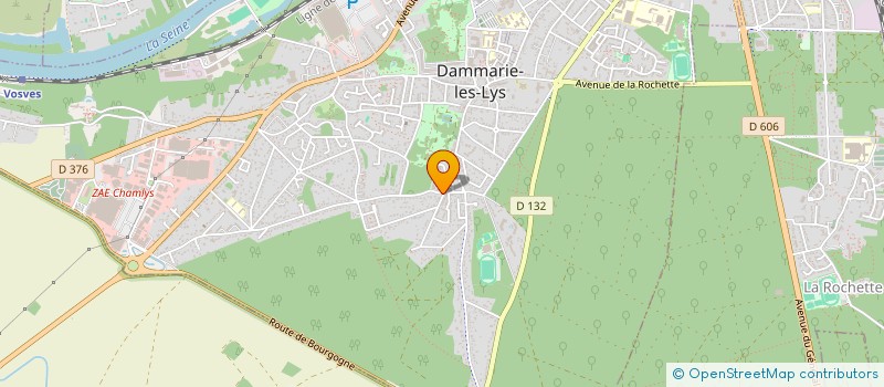 localisation de l'entreprise AGR INVEST à DAMMARIE-LES-LYS