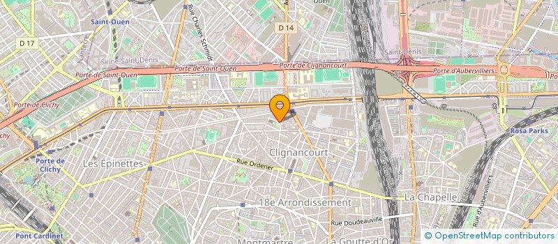 localisation de l'entreprise AGRAL à PARIS