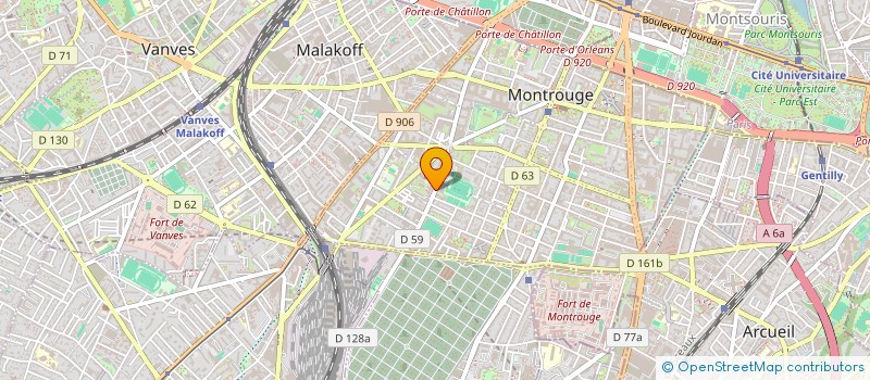 localisation de l'entreprise AGRAMARKET  MONTROUGE