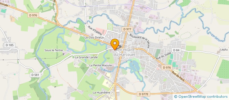 localisation de l'entreprise AGRAMATIC  SAINT-HILAIRE-DU-HARCOUET