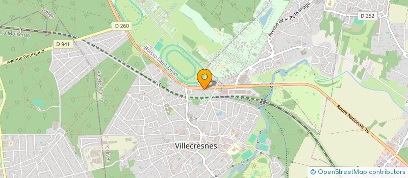 localisation de l'entreprise AGRAMIEL  VILLECRESNES