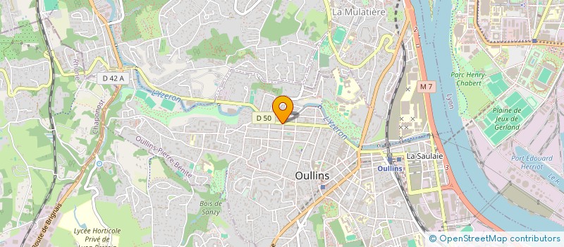 localisation de l'entreprise AGRAND SECURITE PRIVEE à OULLINS-PIERRE-BENITE