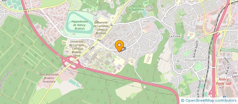 localisation de l'entreprise AGRANDIR L'HABITAT à VANDŒUVRE-LES-NANCY