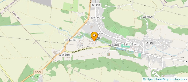 localisation de l'entreprise AGRANDIS-TOIT à SAINT-SAVIN