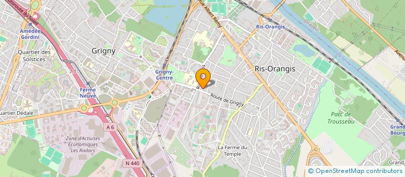 localisation de l'entreprise AGRARIO&CO à RIS-ORANGIS