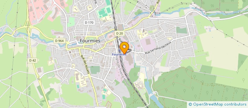 localisation de l'entreprise AGRATI FOURMIES S.A.S. à FOURMIES