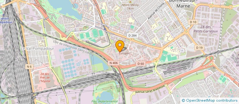 localisation de l'entreprise AGRATI SHARED SERVICES CENTER à CRETEIL