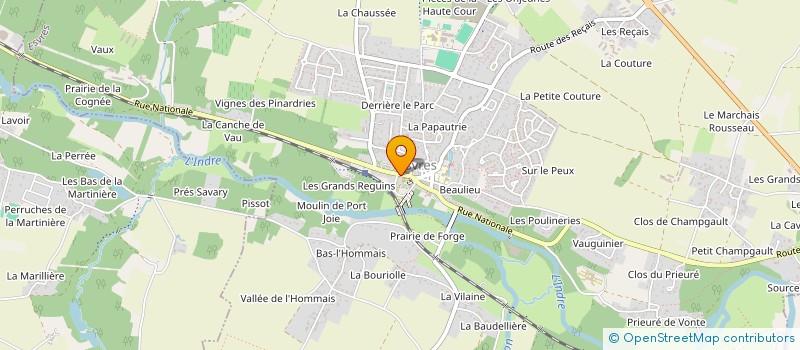 localisation de l'entreprise AGRD IMMO  ESVRES