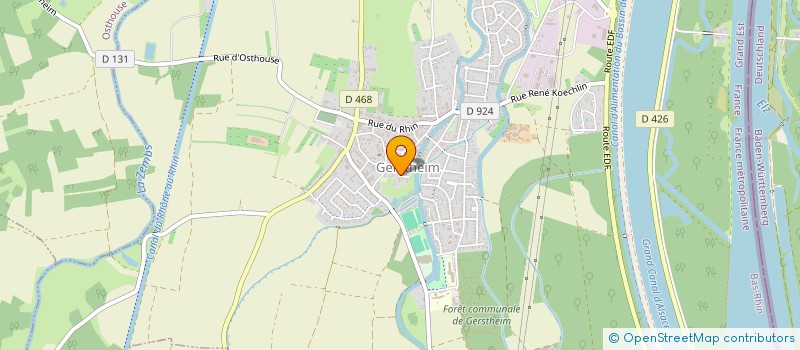 localisation de l'entreprise AGREABLE  GERSTHEIM