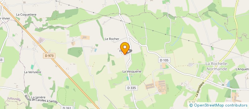 localisation de l'entreprise AGREEABLE  SARTILLY-BAIE-BOCAGE