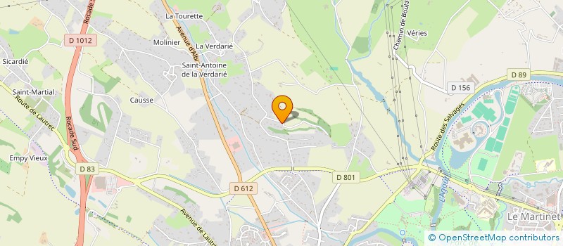 localisation de l'entreprise AGREEN à CASTRES