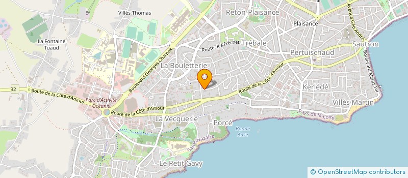 localisation de l'entreprise AGREEN  SAINT-NAZAIRE