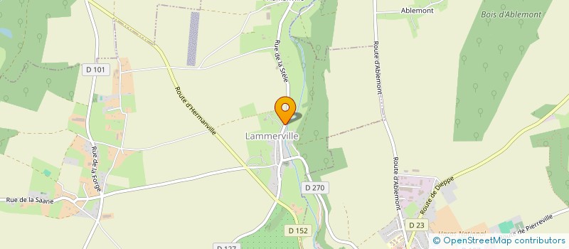 localisation de l'entreprise AGREENEO  LAMMERVILLE