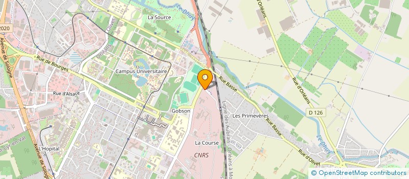 localisation de l'entreprise AGREENTECH VALLEY - LA VALLEE NUMERIQUE DU VEGETAL à ORLEANS