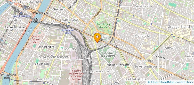localisation de l'entreprise AGREGA à LYON