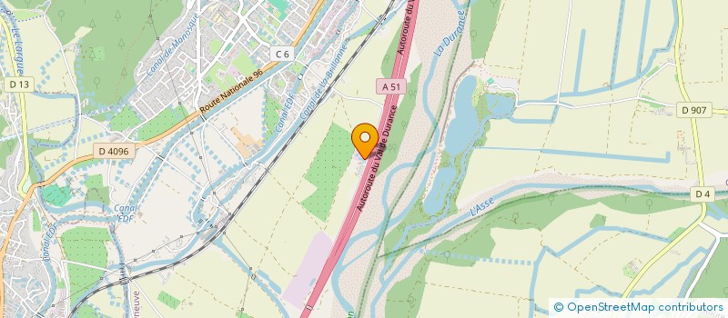 localisation de l'entreprise AGREGATS 04  VILLENEUVE