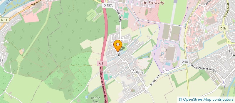 localisation de l'entreprise AGREGAXE  AUGNY