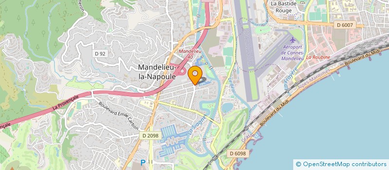 localisation de l'entreprise AGREHA à SAINTE-SEVERE-SUR-INDRE