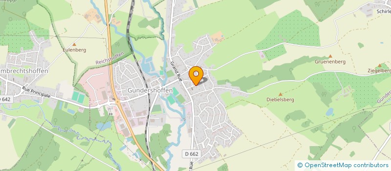 localisation de l'entreprise AGREI  REICHSHOFFEN