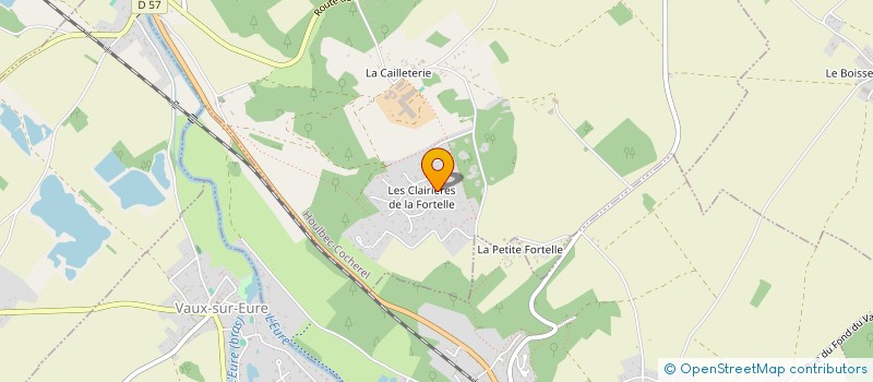 localisation de l'entreprise AGREMENTS & PLAISIRS DU VIN  HOULBEC-COCHEREL